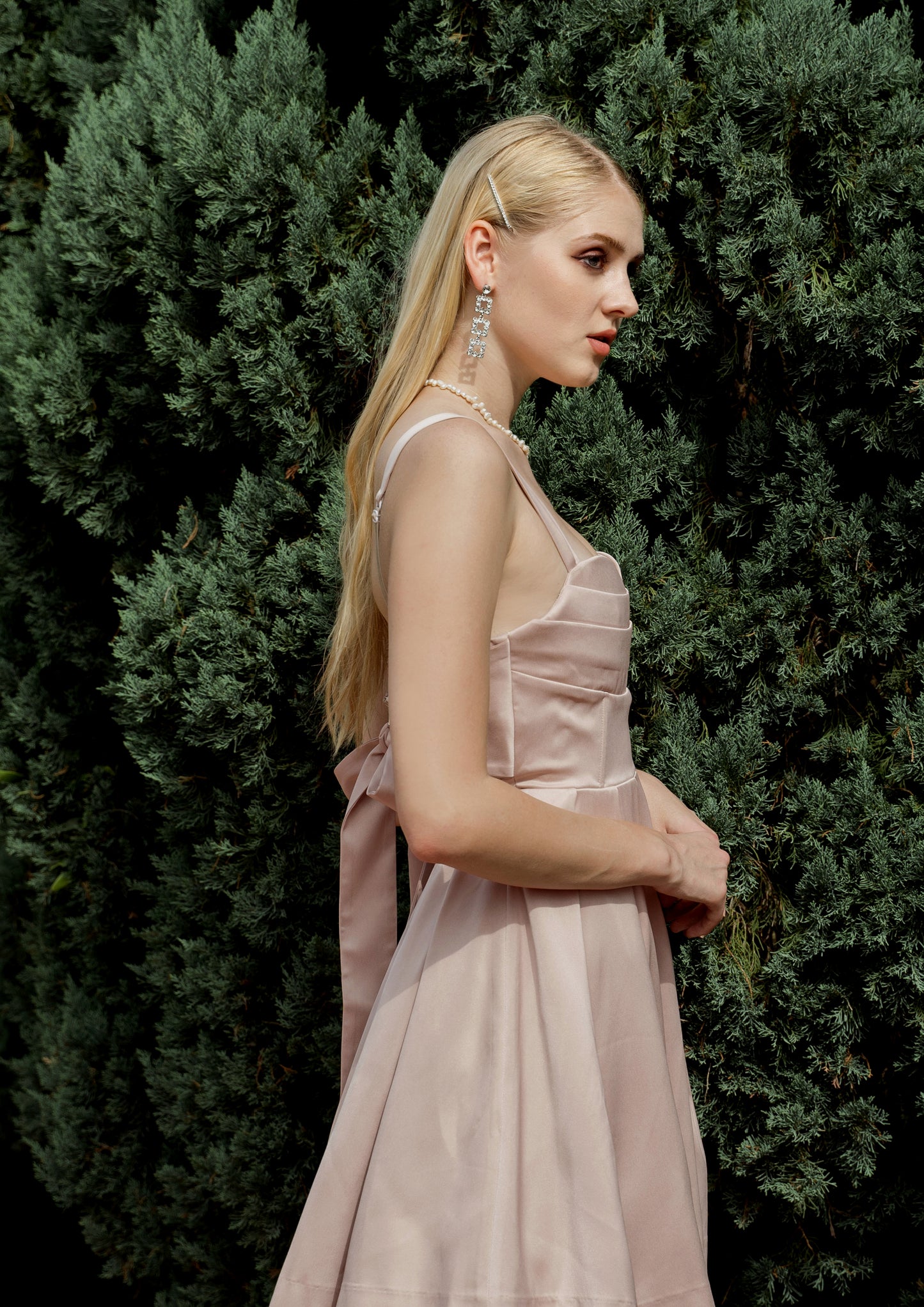 Callie Tie-back Mini Dress