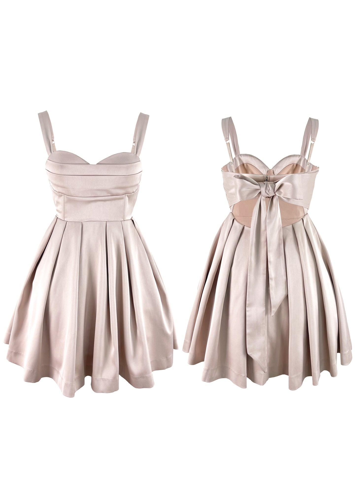 Callie Tie-back Mini Dress