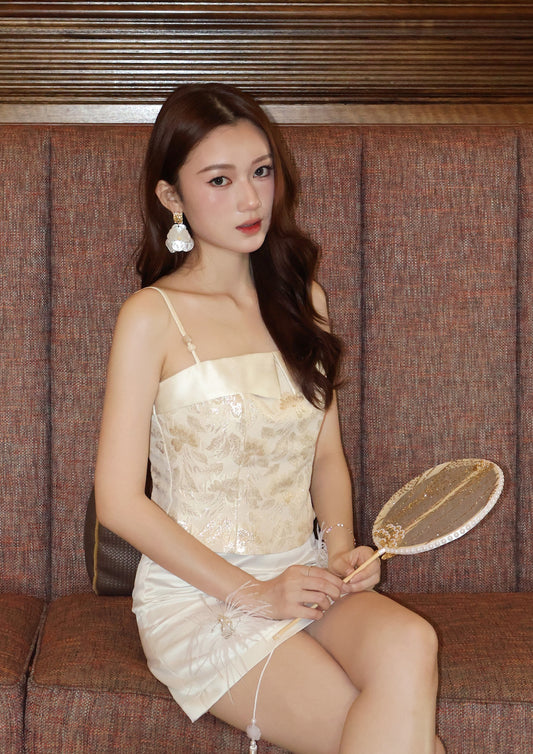 CNY 2026 - 金玉 Jin Yu Bustier Top